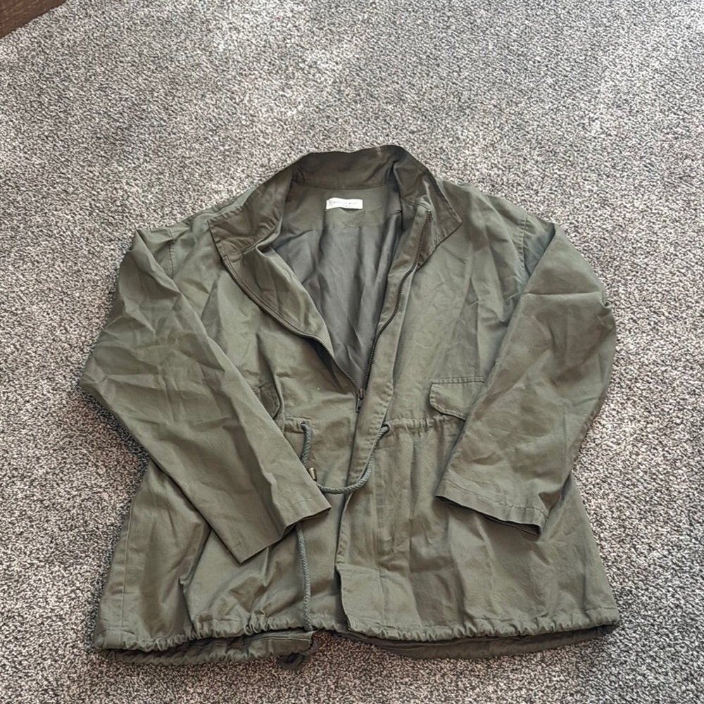 Women’s Olive Green Jacket, Sophie Rue Anthropology